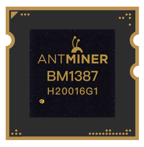 Чип  BM 1387b для  ANTMINER T9+